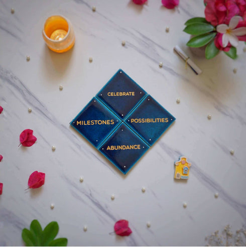 Large Fridge Magnet - Happy Words - Thoughtful Gift & Souvenir